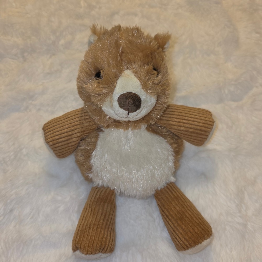 Scentsy Buddy Clip Sammy the Squirrel Kids OS Brown Excellent Corduroy Plush
